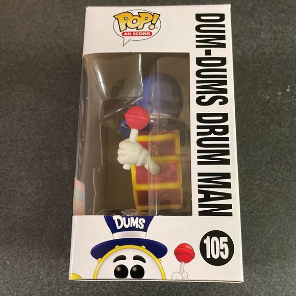 Pop! Ad Icons # 105 DUM-DUMS DRUM MAN - Picture 5 of 8